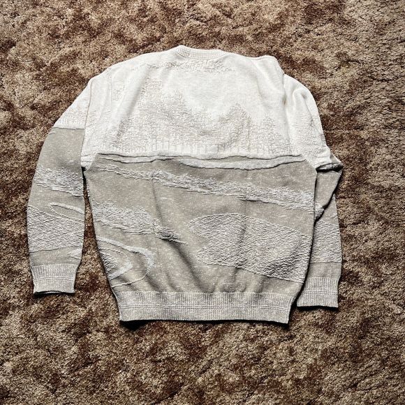 VINTAGE Sutter And Grant V Neck Sweater Adult Large Golfer Golfing Mens 90s - Picture 10 of 10